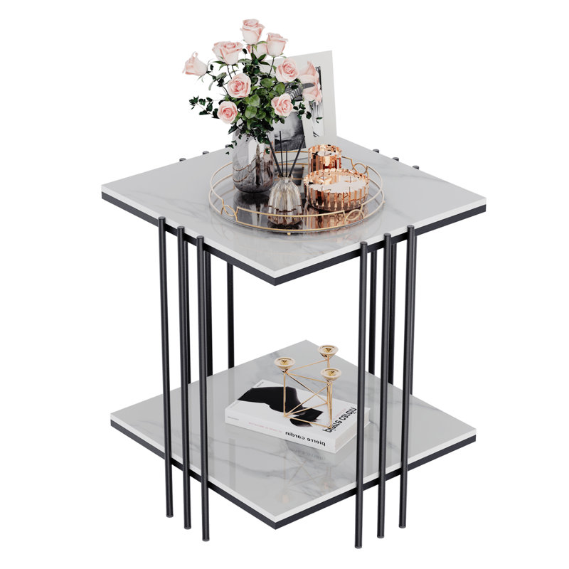 Colturo Marble Top End Table