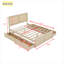 Lit plateforme avec rangement en bois 4 tiroirs-620759082-620759060