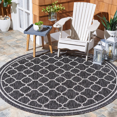Akaylia Performance Geometric Indoor/Outdoor Area Rug