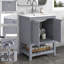 61mm Single Bathroom Vanity with Ceramic Basin-1253207402