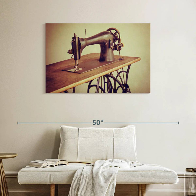 Senne Sewing Machine, 26" H x 39" W