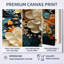 Humira orange sarcelle botanique tourbillon II - art botanique abstrait-294474059-294474102-335314095