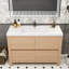 Meuble-lavabo simple 47,25 po avec plateau en acrylique Brandine-1624276977