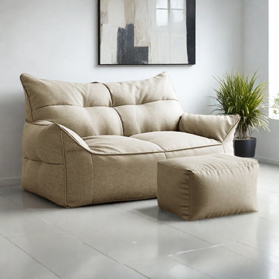 Retro minimalist bean bag sofa
