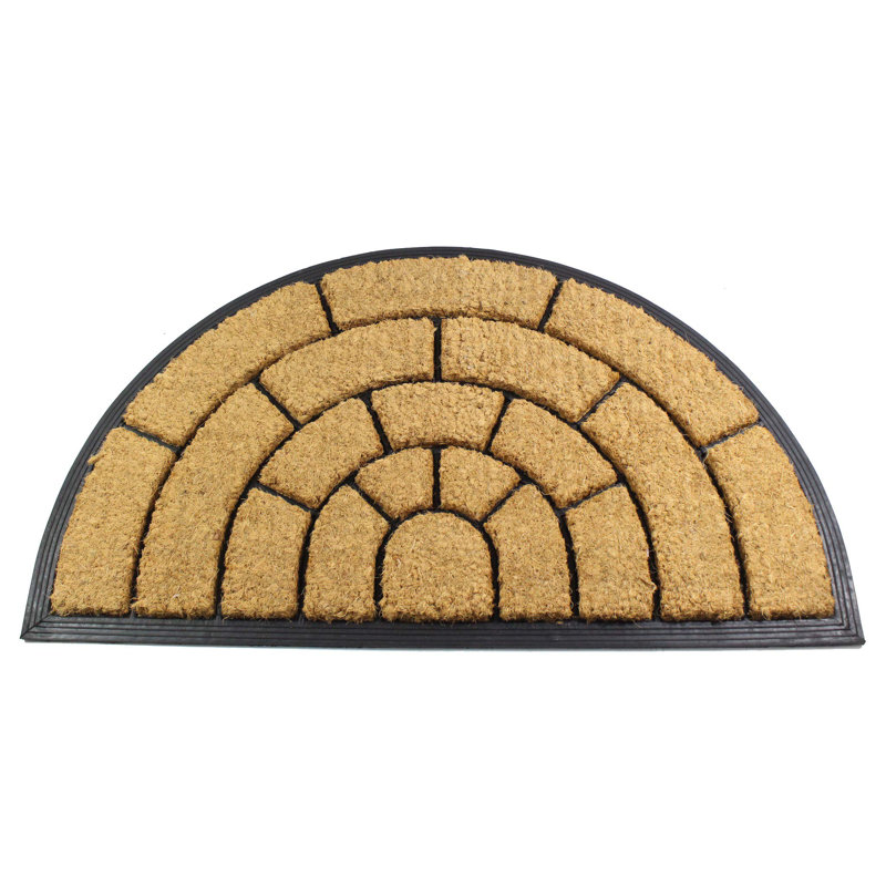 Tapis d'intérieur antidérapant 18 po x 30 po Cosmic Coco Coir