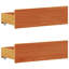 Dairine Solid Wood Drawers Bed Frame-1409491211-1409491223