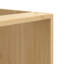 Vidaxl Cabinet With Storage SKI Honey Brown Solid Pine Wood Modern Furniture