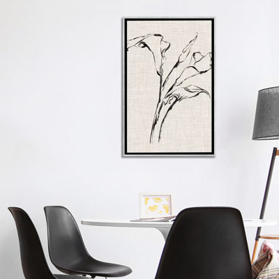" Floral Ink Study IV " by Ethan Harper