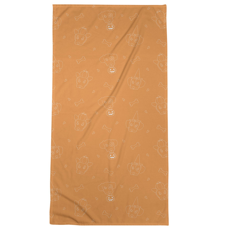 Bath Towel, Brown, Poly/Cotton