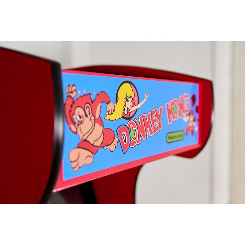 60 Classic Retro Games Tabletop Arcade Machine by Doc and Pies Arcade Factory (Red)
