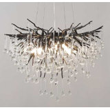 Light Crystal Tree Branch Chandelier