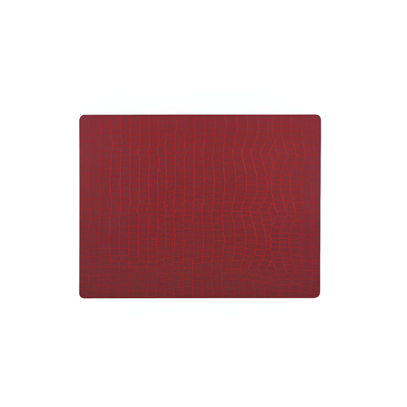 Napperon Mattola Rouge rubis, Rouge