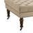 Inwood Square Cocktail Ottoman with Wheels-728329257