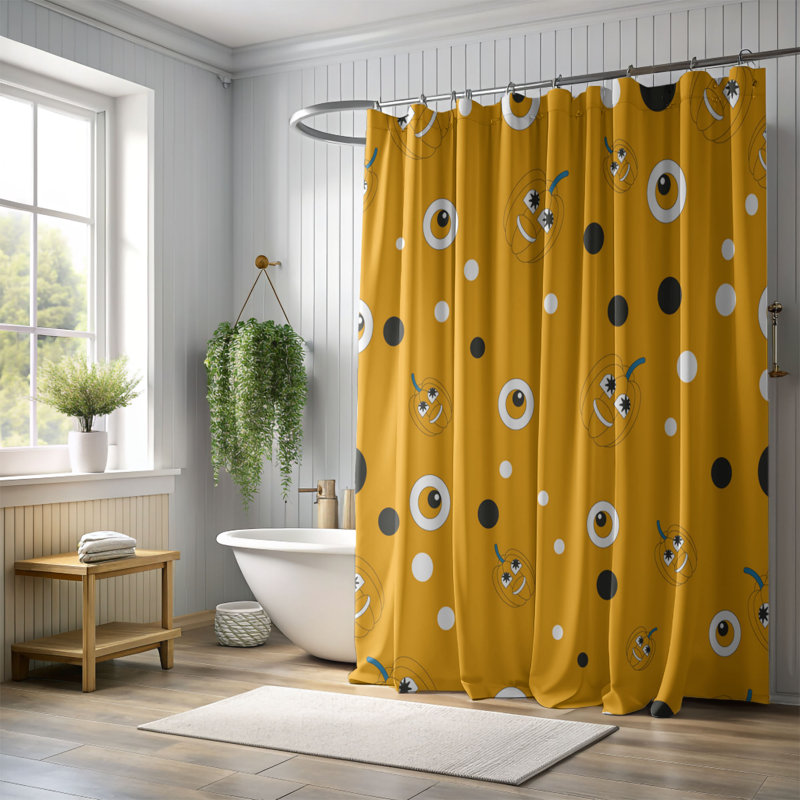 Rideau de douche Sunny Spook - Premium, H 74 po x l 71 po