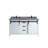 Marsyas 60 in W x 22 in D Double Bath Vanity Top with Faucet Set-87289820-87289819