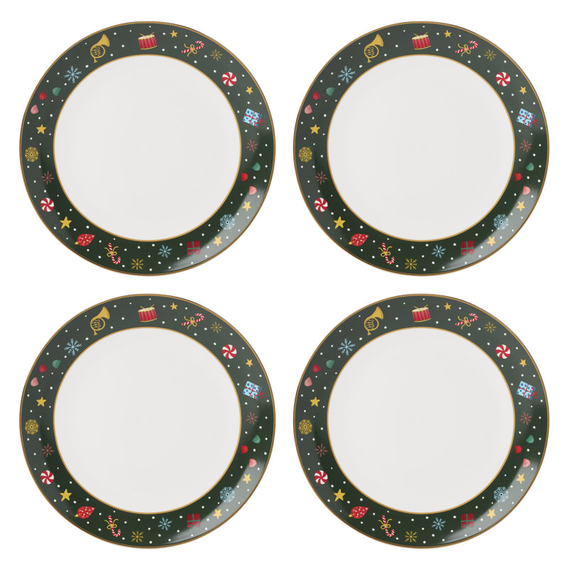 Assiettes de ballet Lenox, 4 pièces