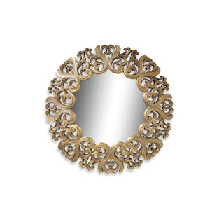 Wood Wall Mirror