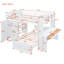 Lit mezzanine avec lit autonome, tablettes, bureau et garde-robe-700251607-700251592