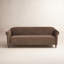 Harmony Sofa Dark Brown Faux Mohair-785729521