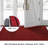 Runner Rug Hallway Non Slip Rubber Back Custom Size As Carpet Doormat Throw Rug Red Striped-1941431209
