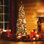 Sapin de Noël artificiel éclairé Slender