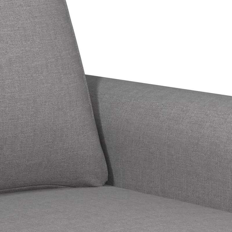 Fauteuil en velours 36,2 po Jitender, Polyester gris clair