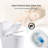 23 Inch Compact Toilet - White, Dual Flush, Small Bathroom Essential, Quiet Flush & Seat, Easy To Clean White Porcelain Short Depth For Bathrooms, Maintenance, Silent
