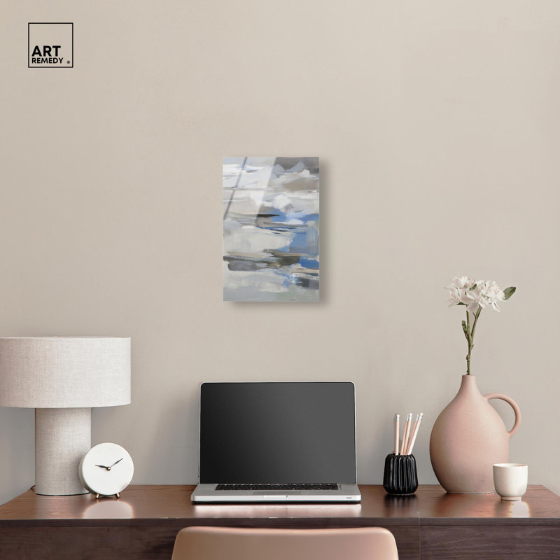"Impastoed Atmosphere II", impression murale sur toile par Art Remedy, 15" H x 10" W