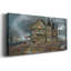 Haunted House - Toile tendue avec châssis - Prêt à accrocher-383515828