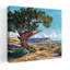 «The Wind Shapes The Tree Abstract Contemporary Landscape Tree», art mural-757092196