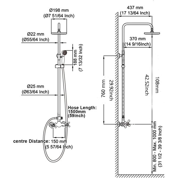 Dimensions du produit