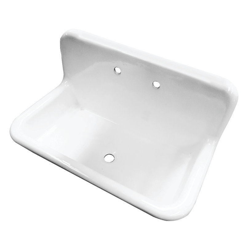 Gourmetier 20.19" x 18.5" Wall Mounted Laundry Sink