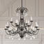 Lustre de style bougie à 18 lumières Anistynn-1784543091