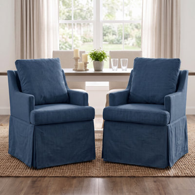 Fauteuil moderne avec 4 roulettes pour la salle à manger
