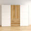 Advait 4 Door Manufactured Wood Wardrobe-1540050957