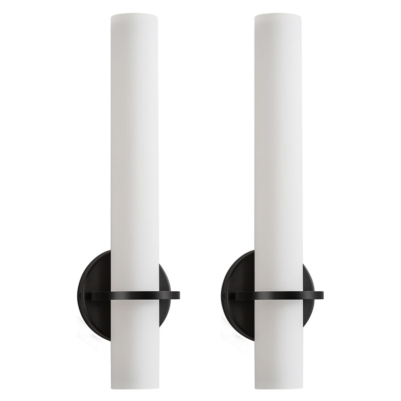 Boscobel 4.72" W Dimmable Integrated LED Wallchiere, Matte Black