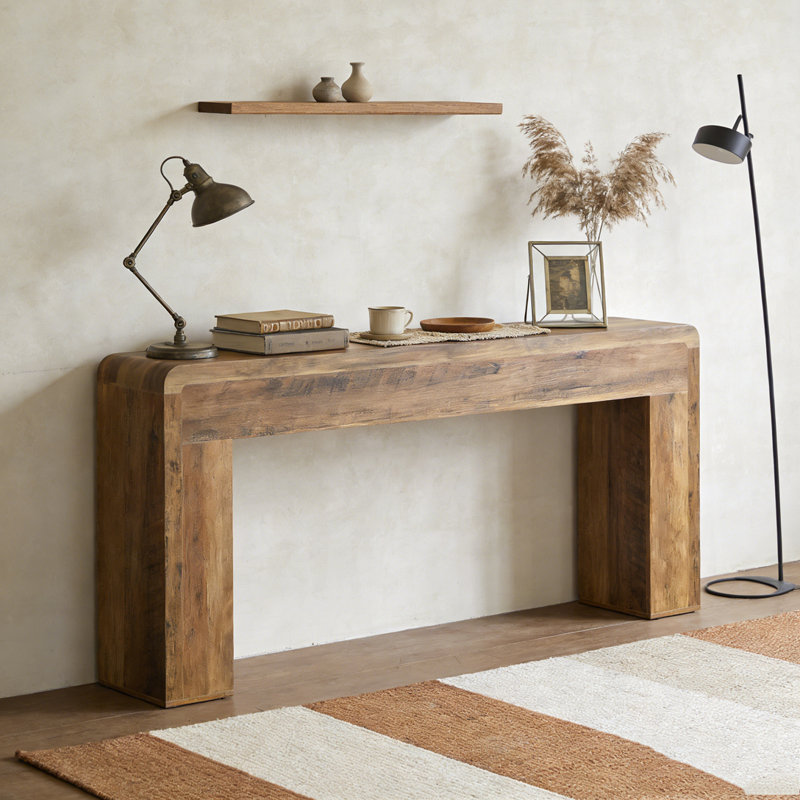 Console de vestibule en bois