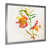 Impression argent sur toile encadrée