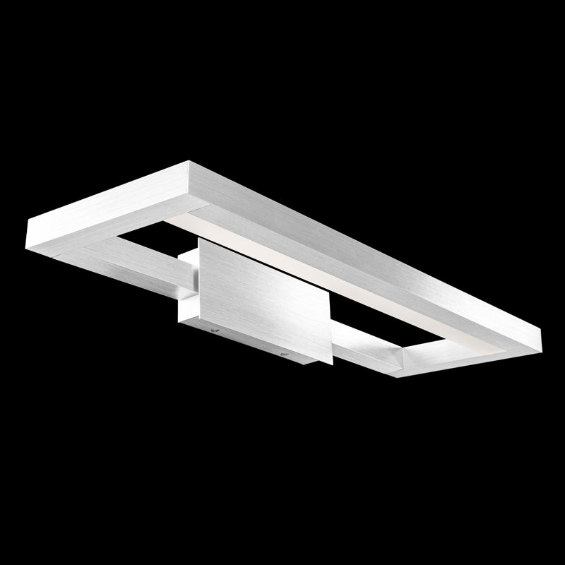 1 - Light LED Vanity Light, Black, 3000K