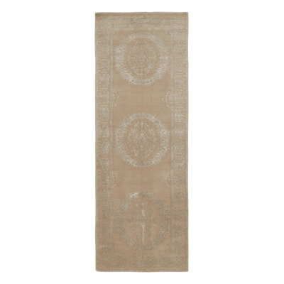 One-of-a-Kind 3' X 8'4" Hand Knotted Area Rug