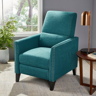 Ebern Designs Aresha Upholstered Recliner & Reviews | Wayfair