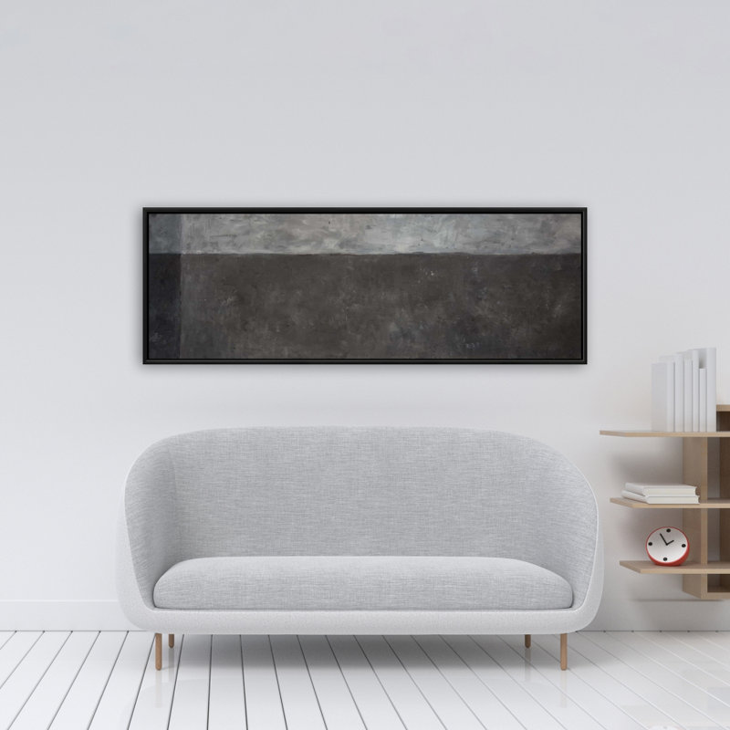 Nuances de gris, reproduction sur toile, H 48 po x l 16 po