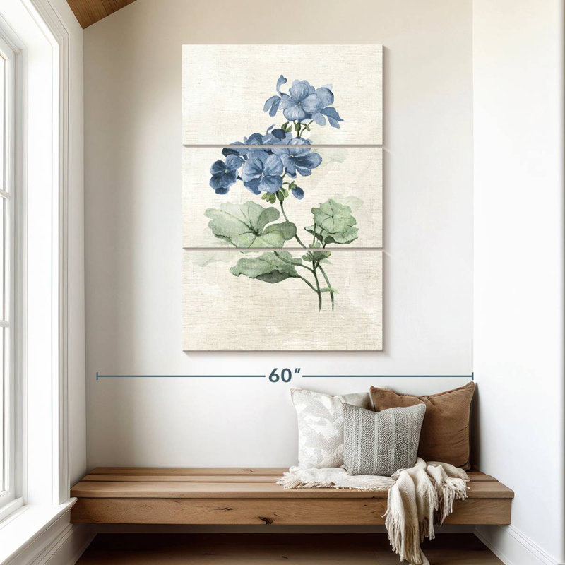 Harnek Farmhouse Periwinkle I, H 50 po x l 32 po