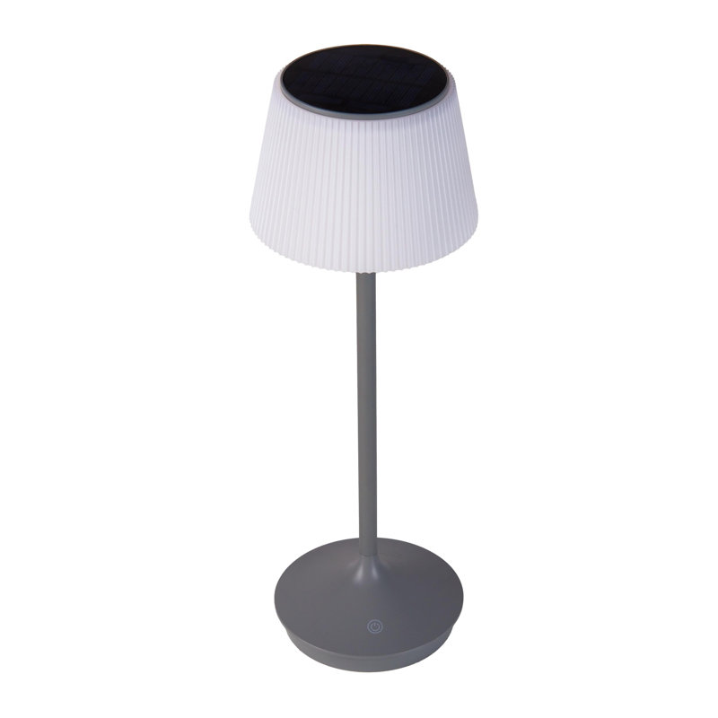Raqual Buffet Lamp, Grey/White