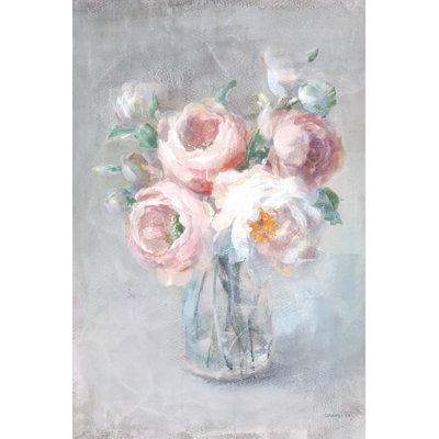 Light Summer Blooms II by Danhui Nai - Wrapped Canvas Painting