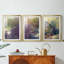 «Monet's Landscape IV», reproduction encadrée sur mesure de qualité supérieure mate - 3 pièces-747127555