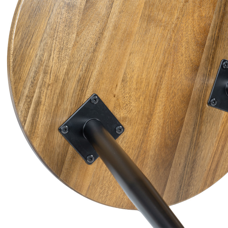 Acacia Wood Side Table