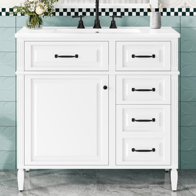 Meuble-lavabo simple 36 po