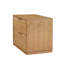 Table de chevet naturelle 2 tiroirs Milano-525089350