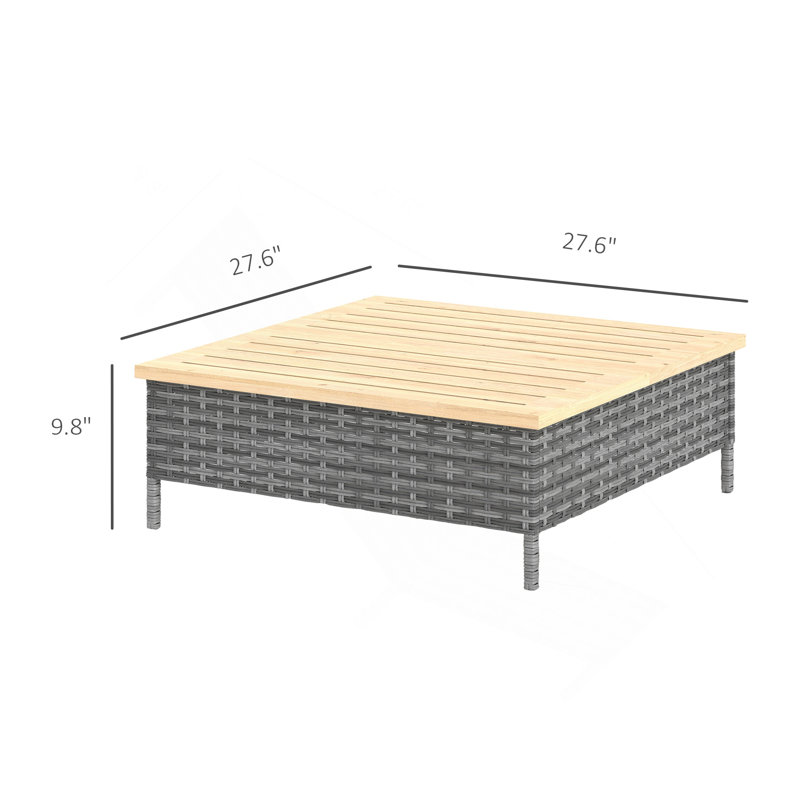 Table de bout, table d'appoint d'extérieur